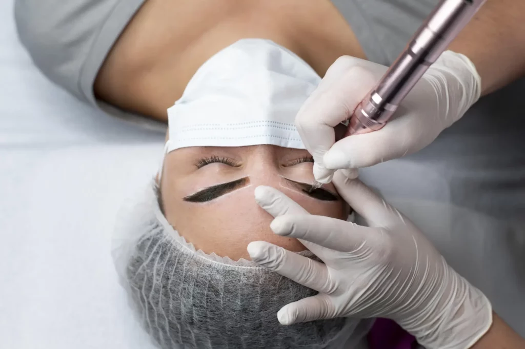 Tatouage semi-permanent sourcils